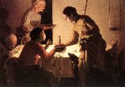 TERBRUGGHEN, Hendrick The Supper wt china oil painting reproduction